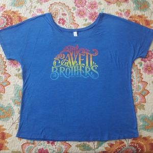 The Avett Brothers Rainbow Logo Ladies Tee